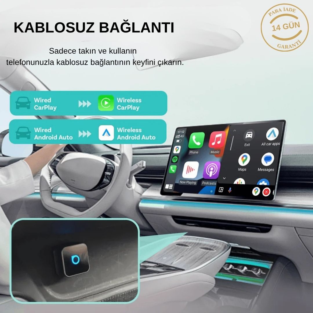 CarPlay Kablosuz Adaptör