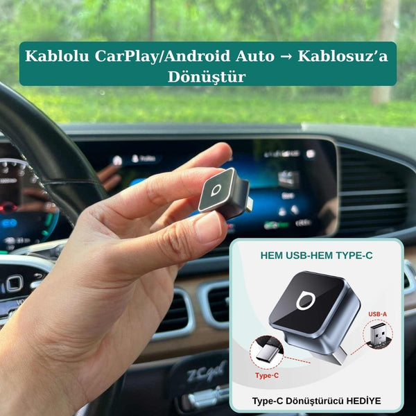 Dryon® Mini Cube Carplay Adaptörü